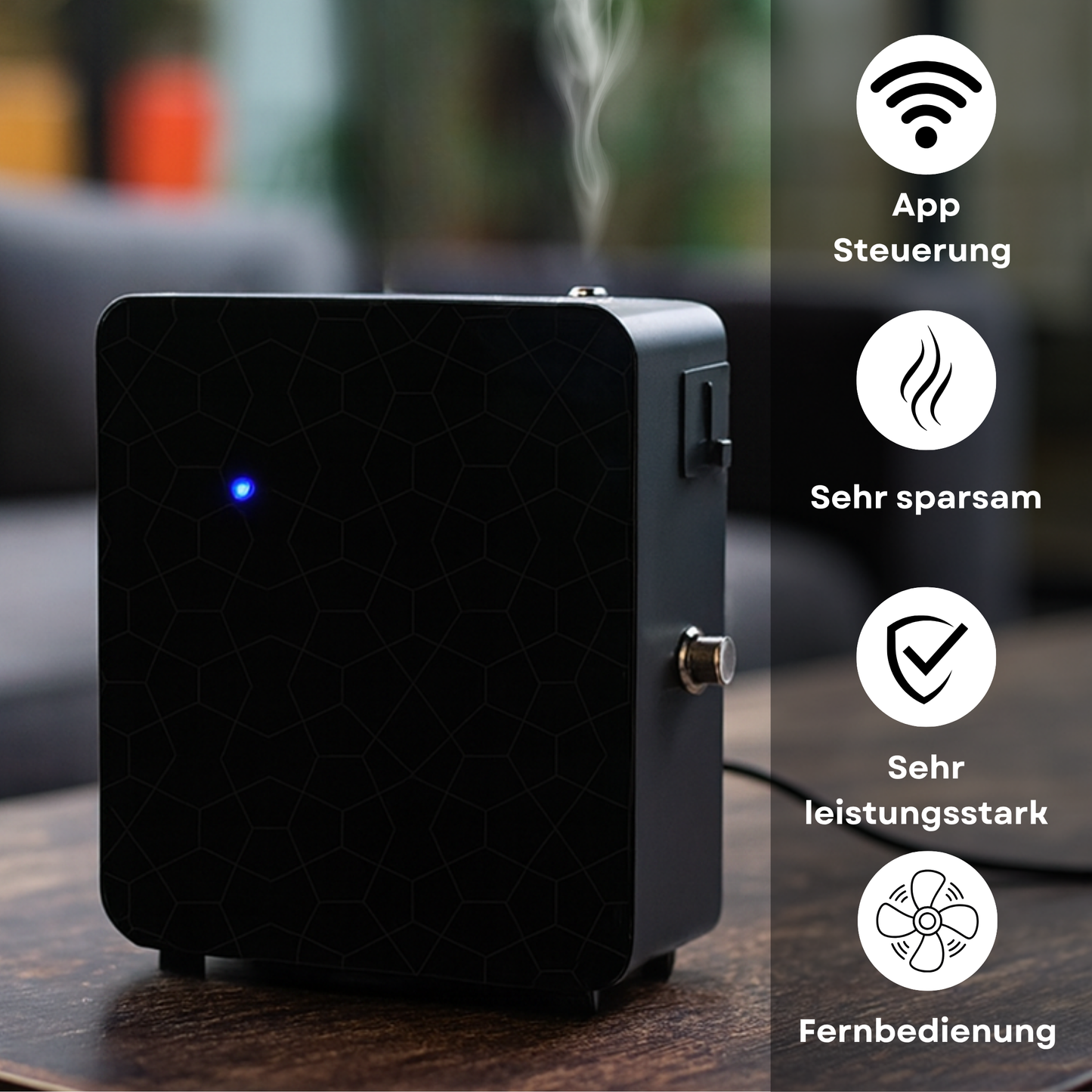 Aroma Diffuser Wasserlos Bluetooth A300 HVAC  <450 m2
