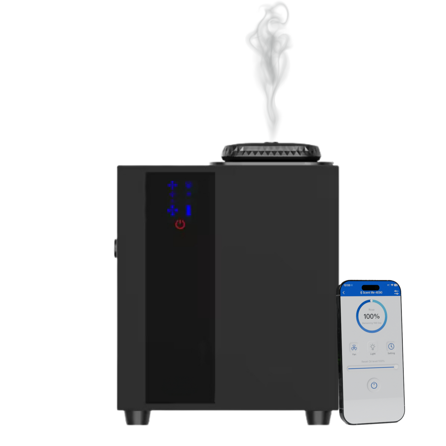 Aroma Diffuser Wasserlos Bluetooth A200 HVAC <250 m2