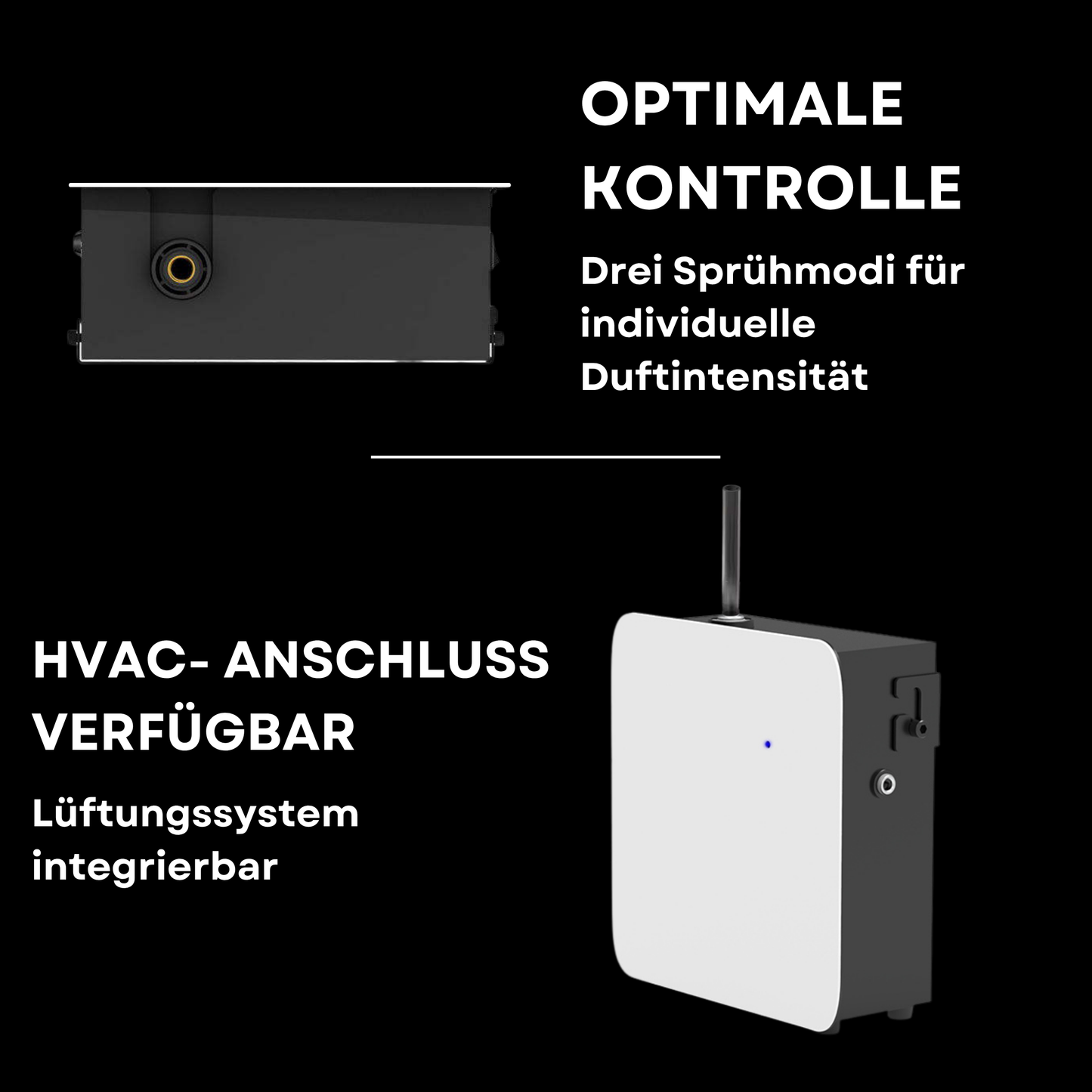 Aroma Diffuser Wasserlos Bluetooth A300 HVAC  <450 m2