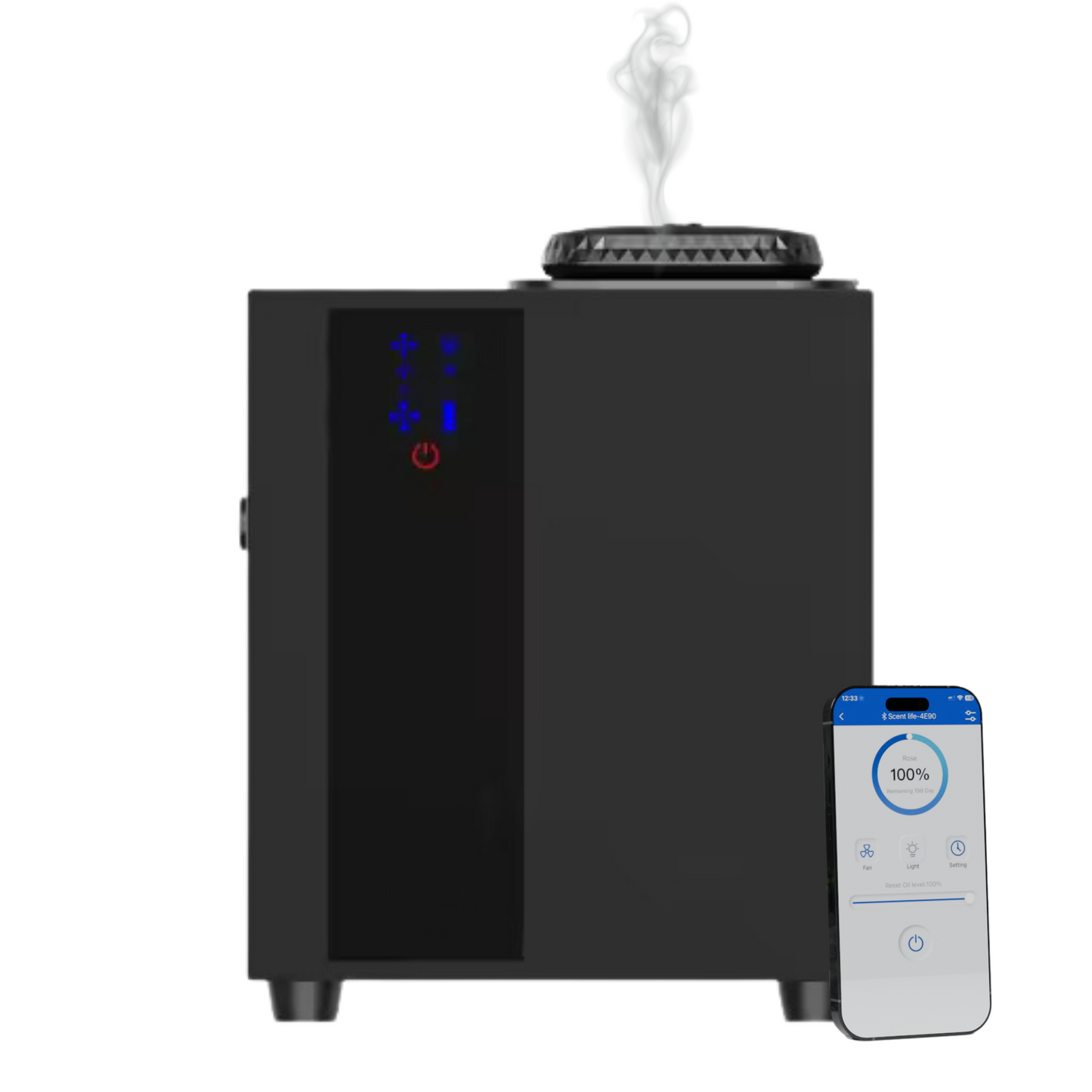 Aroma Diffuser Wasserlos Bluetooth A300 HVAC <450 m2