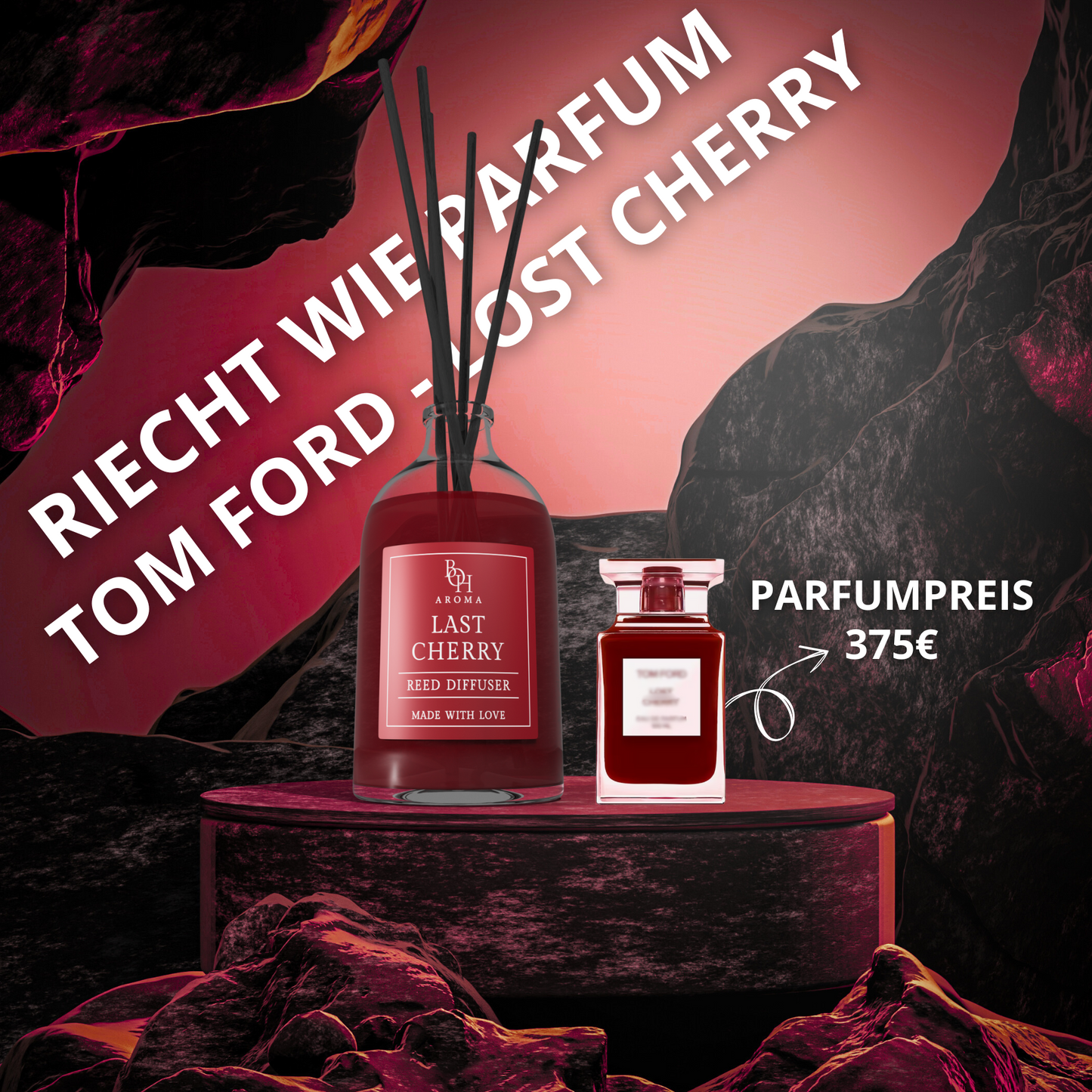 Raumduft Duftstäbchen "LAST CHERRY"