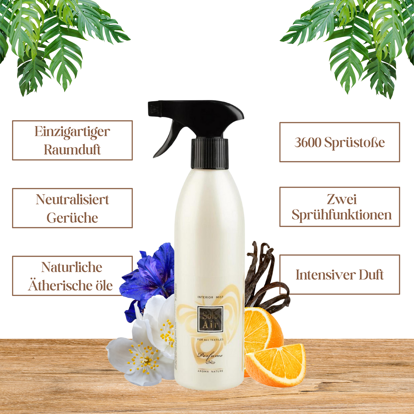 Parfüm Raumspray für Textilien "BELLA" 500 ml