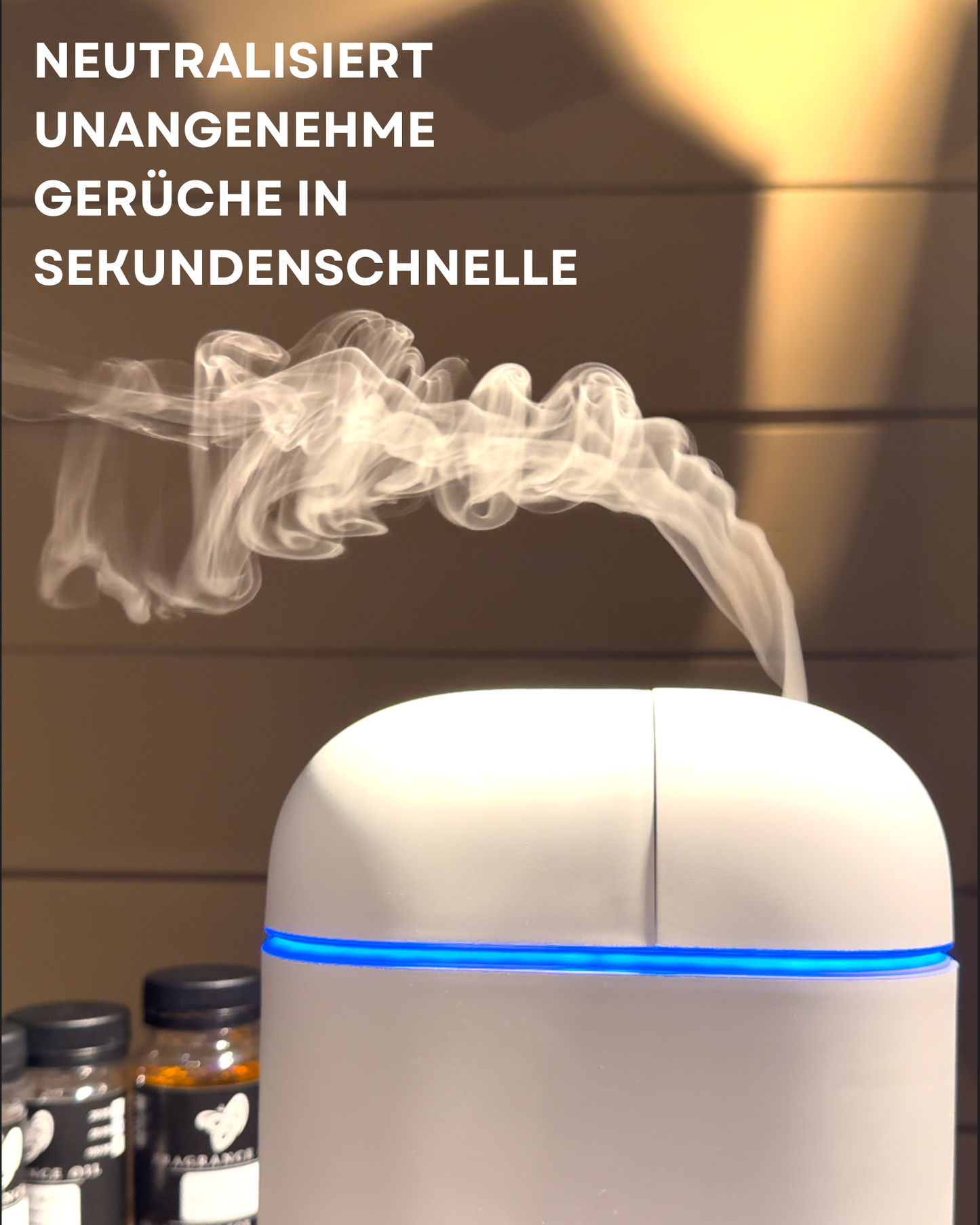 Aroma Diffuser Wasserlos Bluetooth CH118 Weiß <150 m2