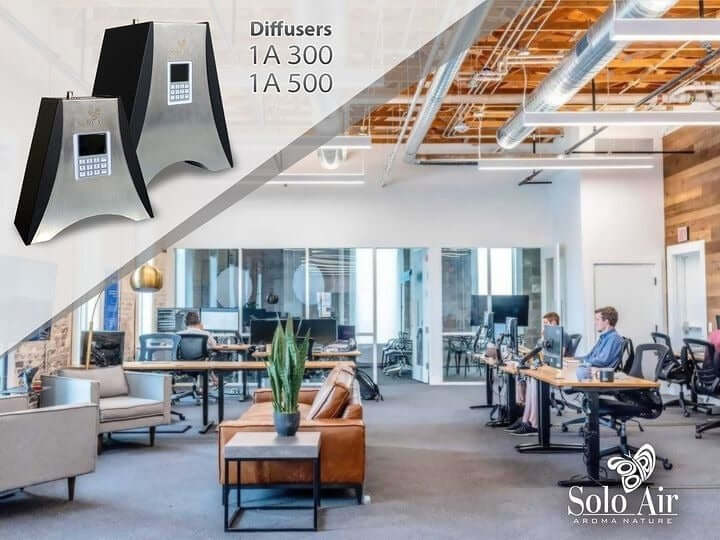 AUTOMATISCHER DUFTDIFFUSOR "Solo-Air" 1A300 <1000 m2