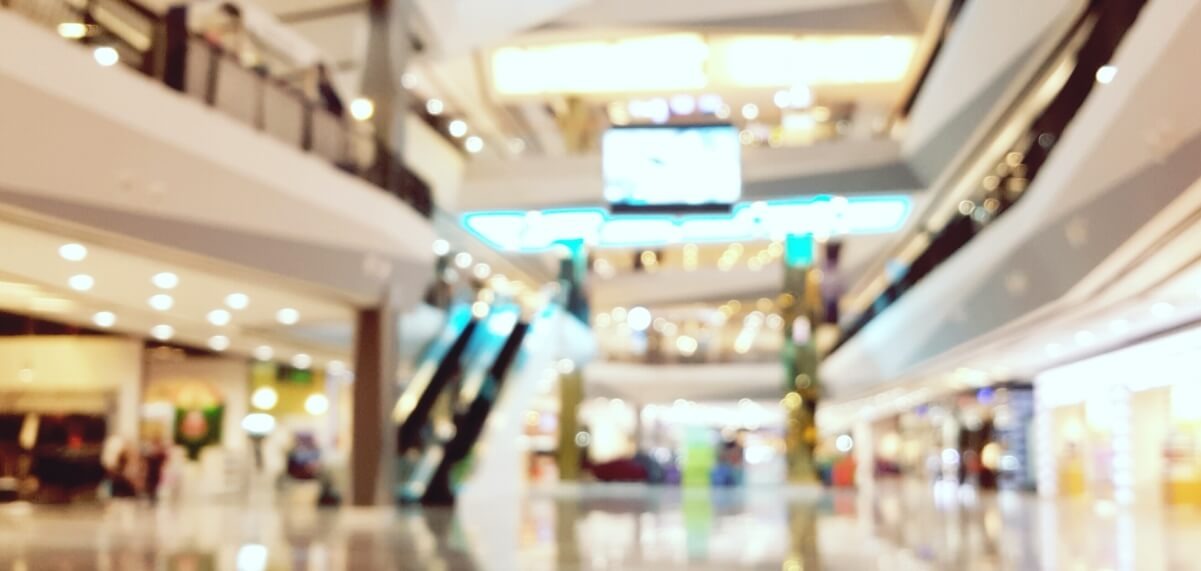 Beduftung von Einkaufs- und Unterhaltungskomplexe