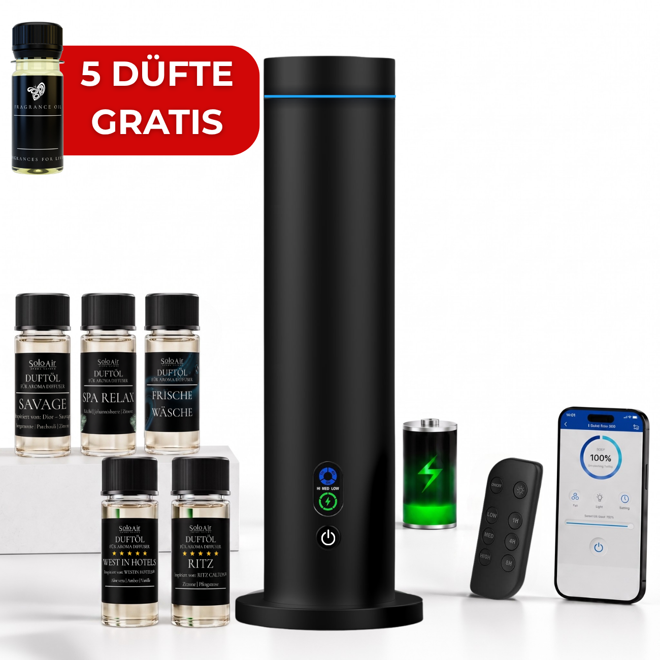 Aroma Diffuser Wasserlos CH124