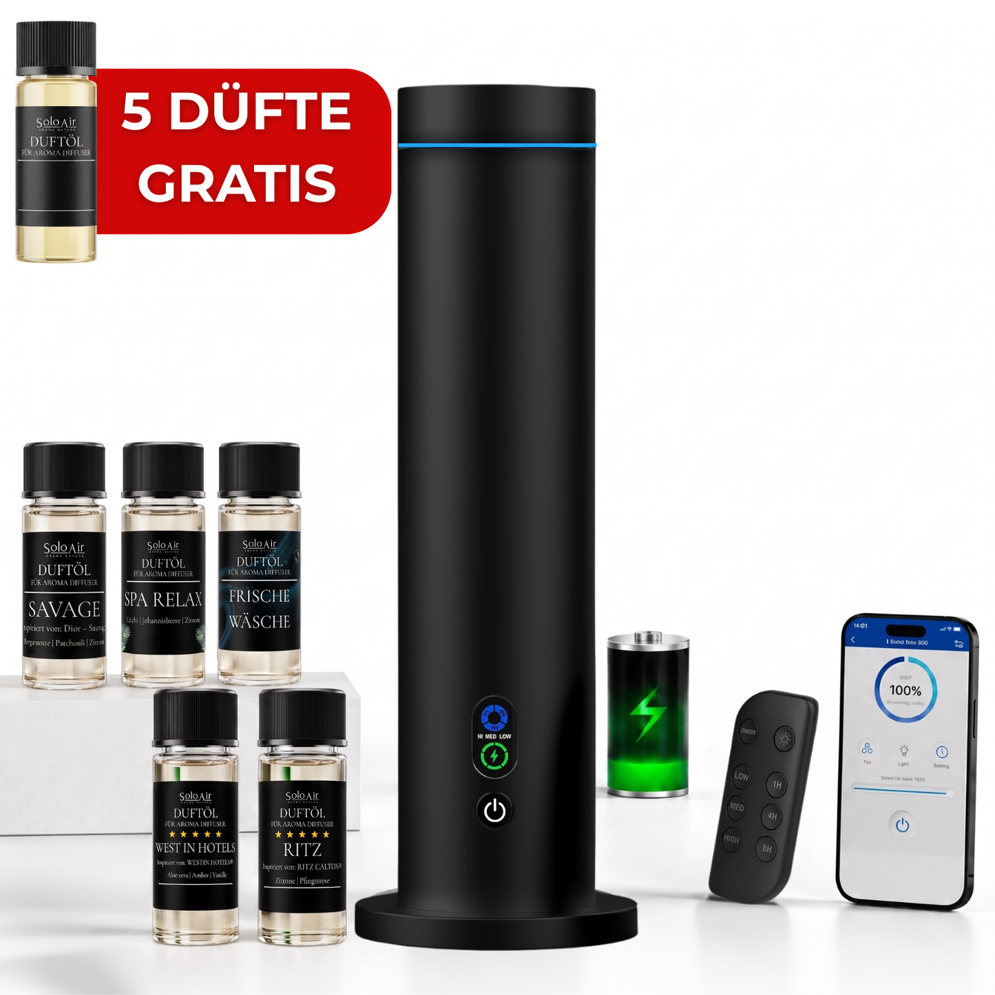 Aroma Diffuser Wasserlos CH124
