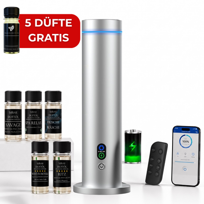 Aroma Diffuser Wasserlos CH124 Silber
