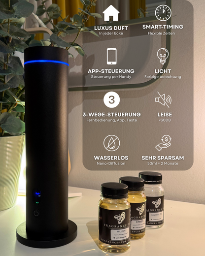 Aroma Diffuser Wasserlos Bluetooth/Fernbedienung CH124