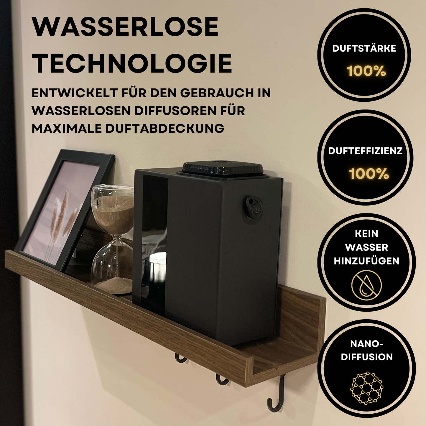 Aroma Diffuser Wasserlos Bluetooth A200 HVAC  <250 m2