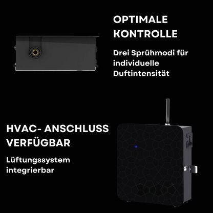 Aroma Diffuser Wasserlos Bluetooth A300 HVAC  <450 m2