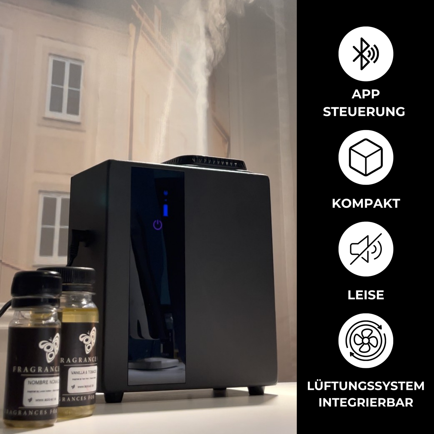 Aroma Diffuser Wasserlos Bluetooth A200 HVAC