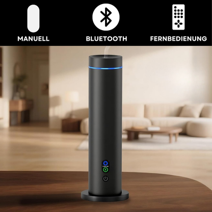 Aroma Diffuser Wasserlos Bluetooth/Fernbedienung CH124 Schwarz <100 m2