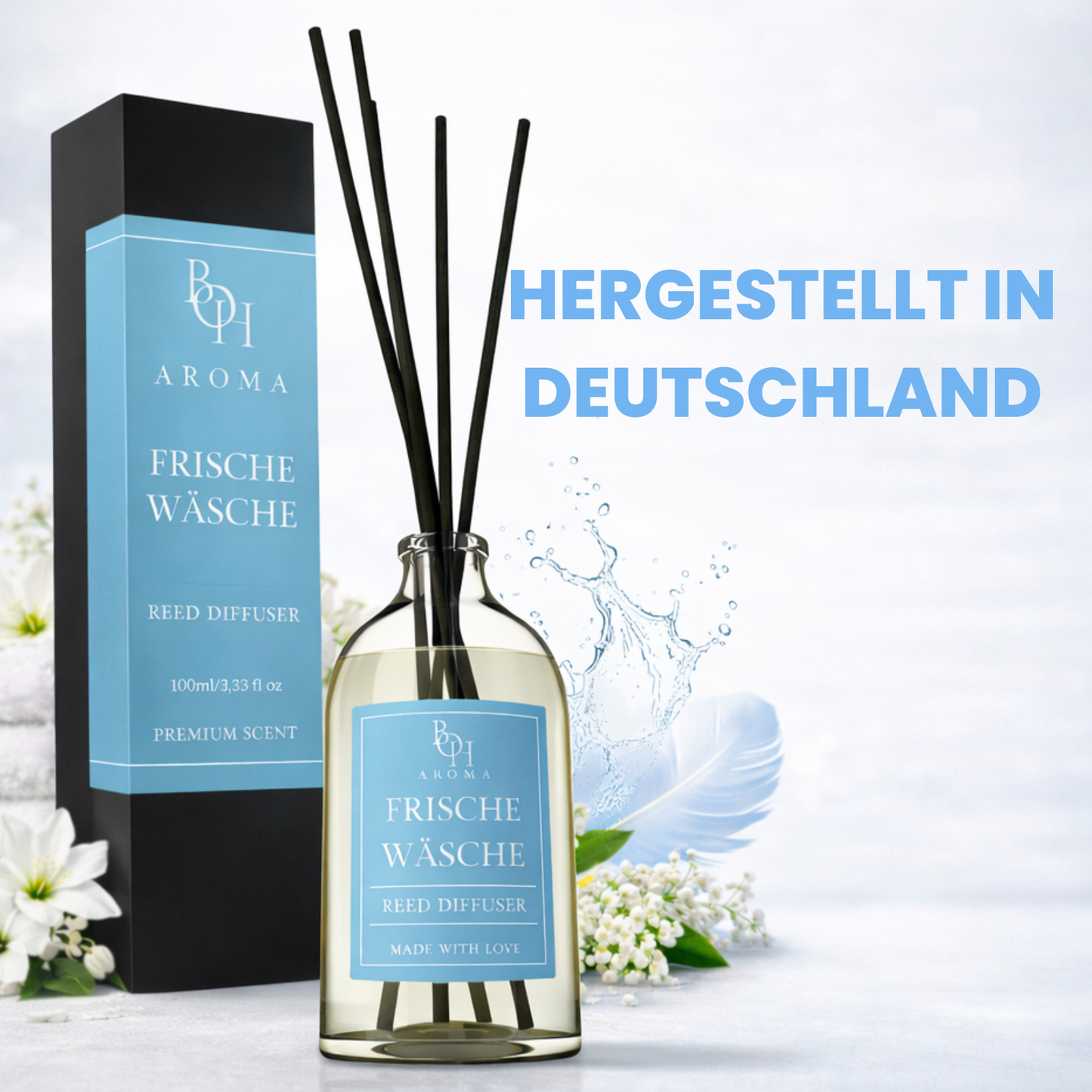 Raumduft Duftstäbchen "FRISCHE WÄSCHE"