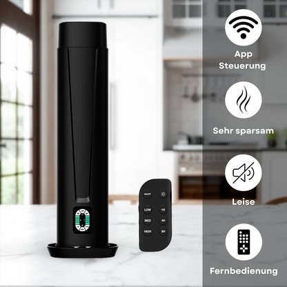 Aroma Diffuser Wasserlos WI-FI/Bluetooth/Fernbedienung CH101 Schwarz <100 m2