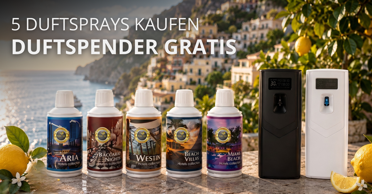 Fruchtige Duftsprays – Frischer Raumduft für Zuhause & Gewerbe –