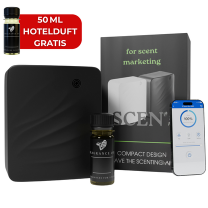 Aroma Diffuser Wasserlos Bluetooth CH119 Schwarz <150 m2