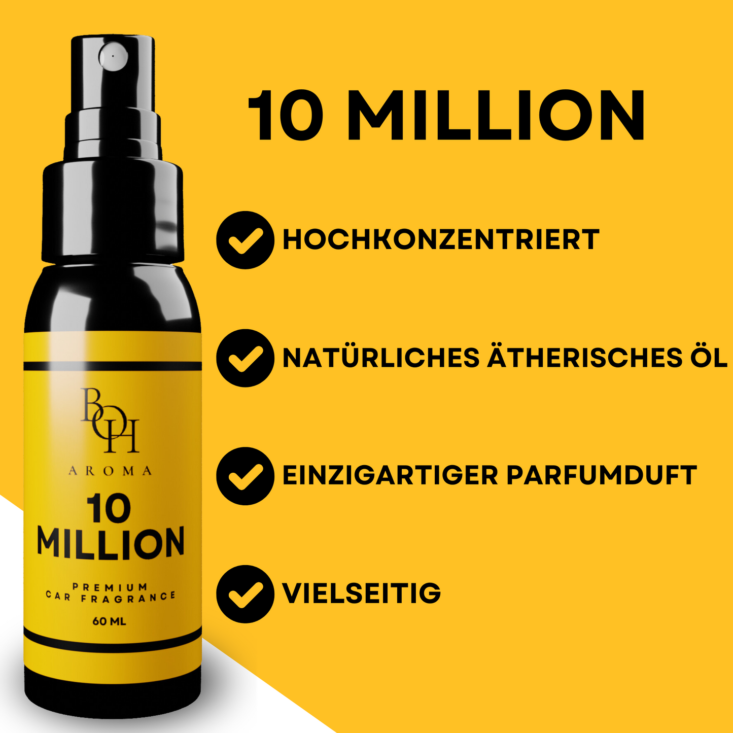 Auto-Duftspray "MILLION", 60 ml