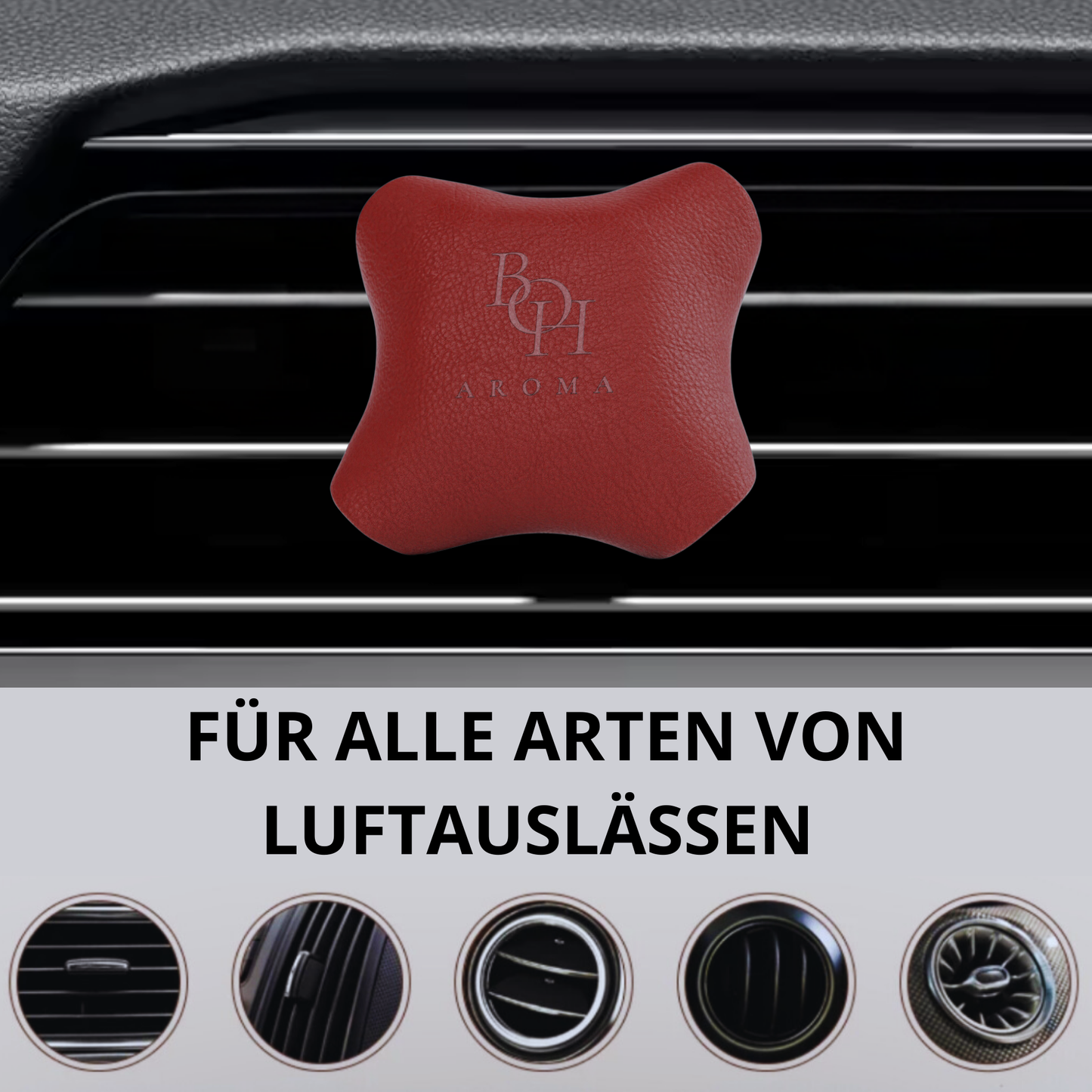 Auto Lufterfrischer Rot