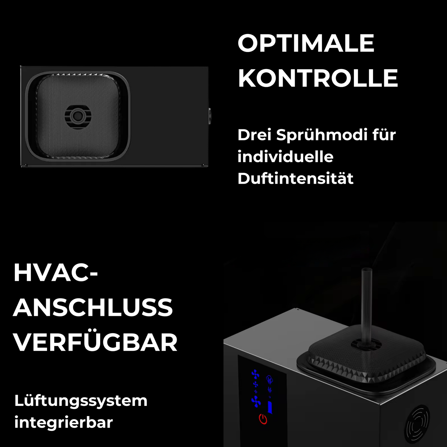Aroma Diffuser Wasserlos Bluetooth A200 HVAC