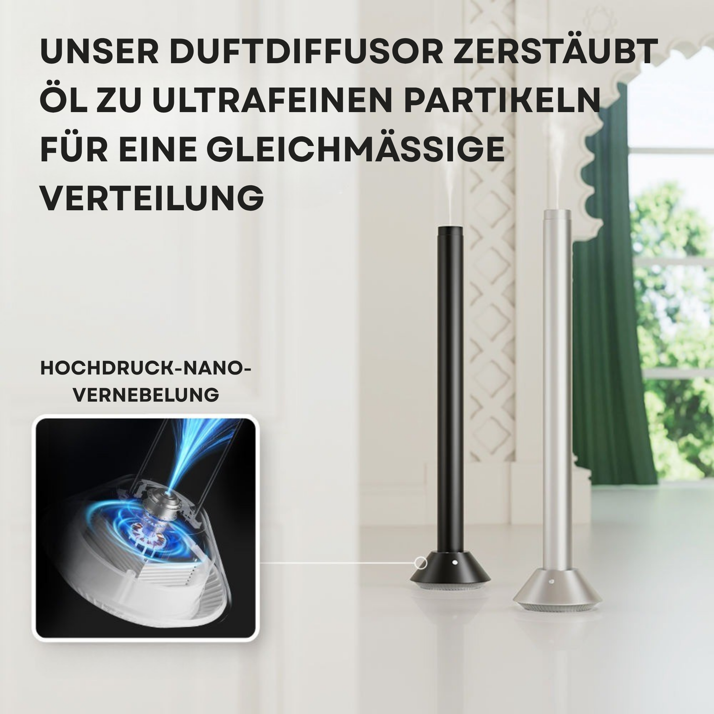 Aroma Diffuser Wasserlos L100 <100 m2