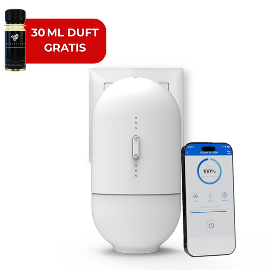 Duftdiffuser Wasserlos Bluetooth CH117 <50 m2
