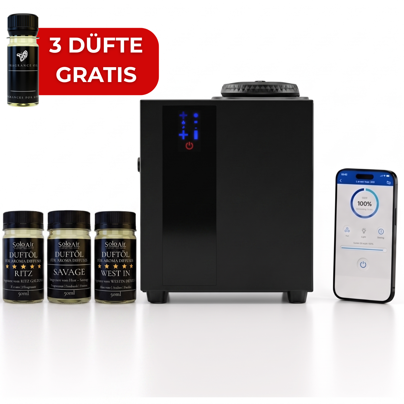 Aroma Diffuser Wasserlos Bluetooth A200 HVAC
