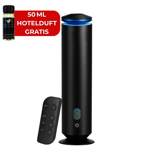 Aroma Diffuser Wasserlos Fernbedienung CH123 Schwarz <100 m2