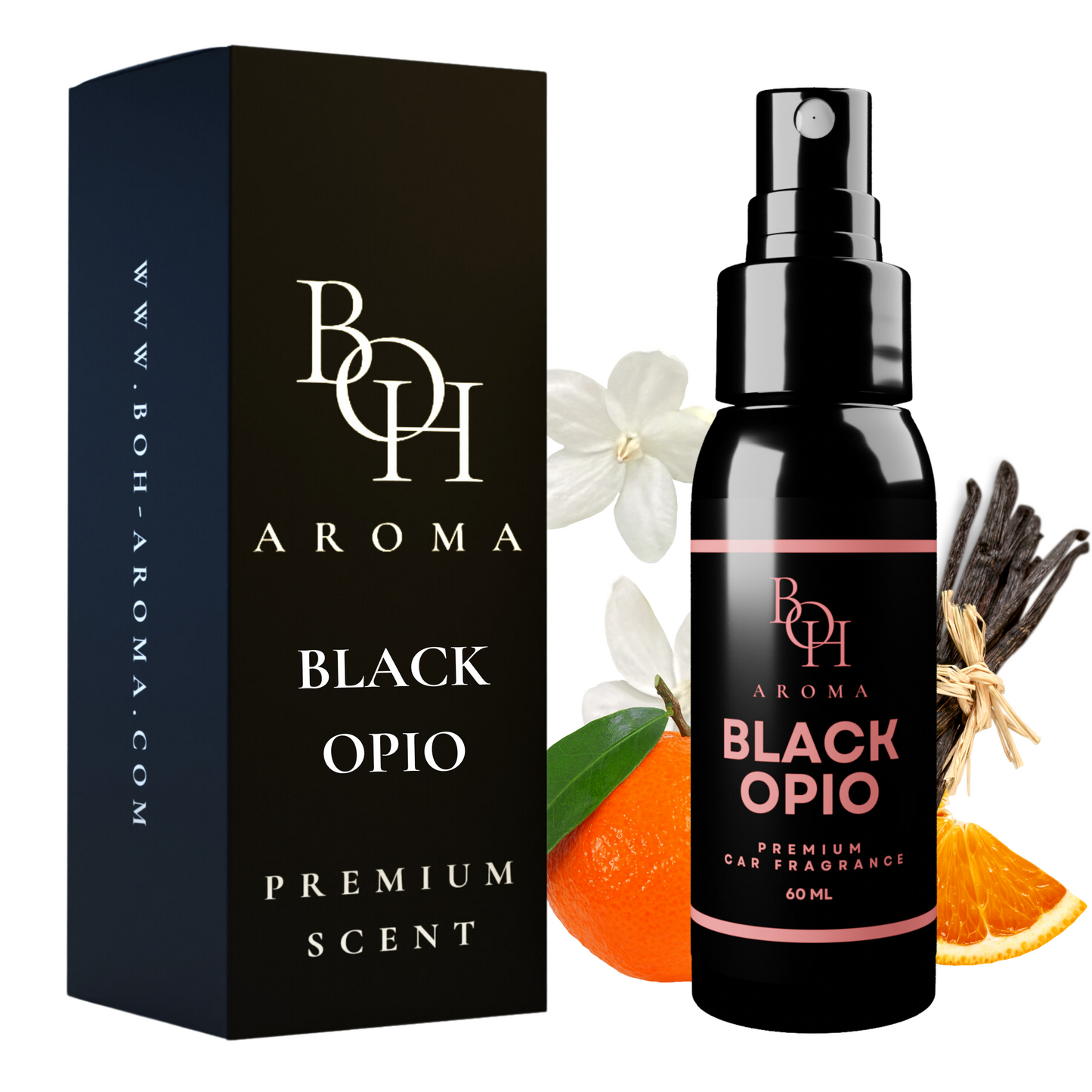 🎁 Auto-Duftspray "BLACK OPIO", 60 ml (100% off)