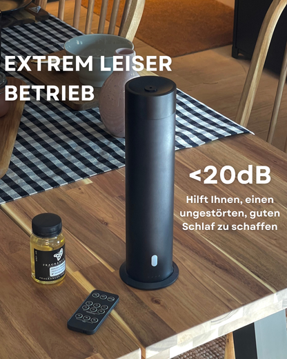 Aroma Diffuser Wasserlos Wi-Fi/Fernbedienung CH124 Schwarz <100 m2