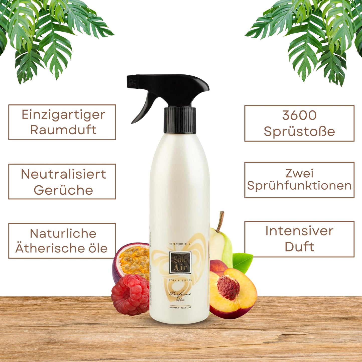 Parfüm Raumspray für Textilien "TERENZIA" 500 ml