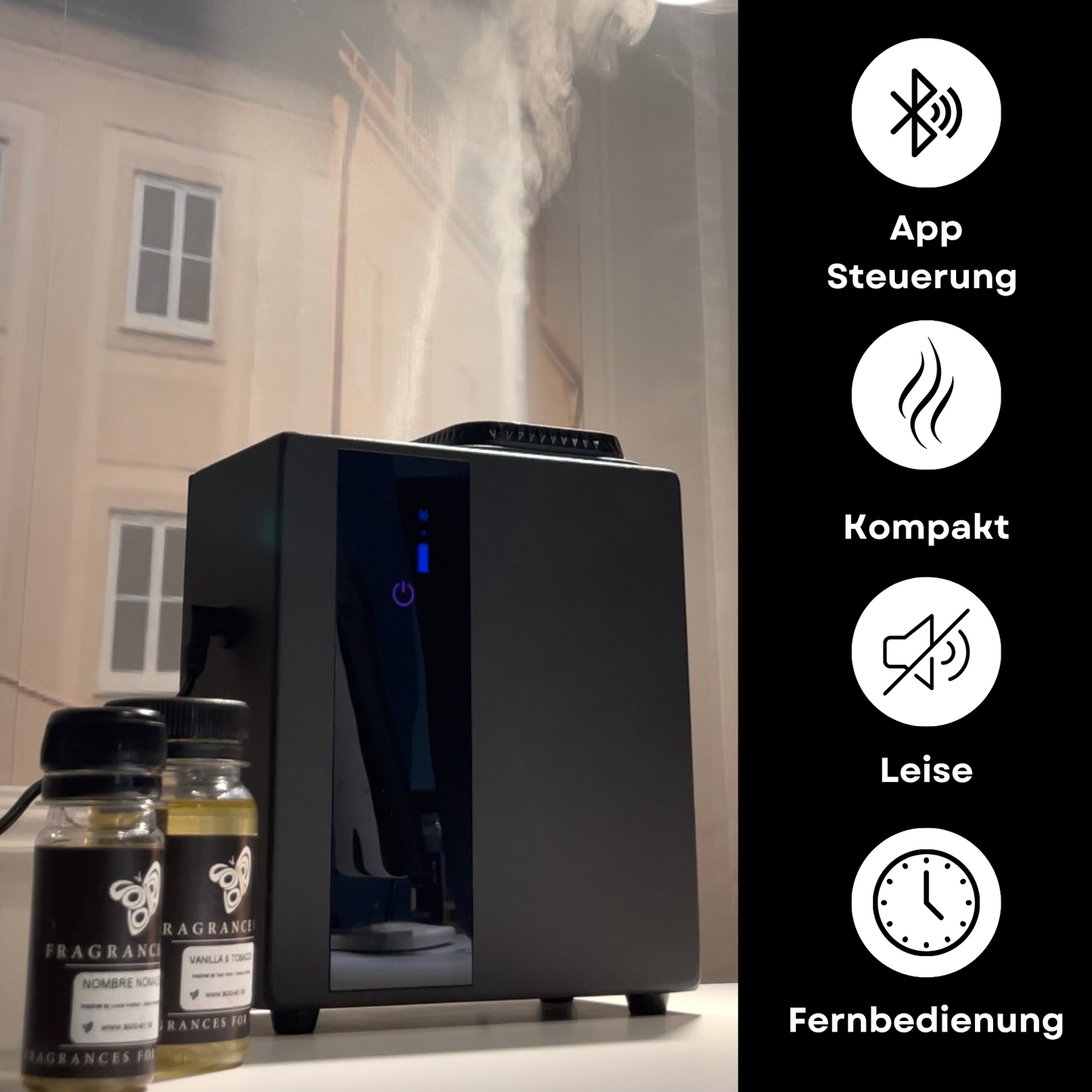 Aroma Diffuser Wasserlos Bluetooth A200 HVAC  <250 m2